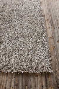 5 x 8 Medium Contemporary Gray Shag Rug - Zara-2