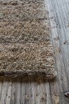 5 x 8 Medium Contemporary Ivory, Tan and Taupe Area Rug - Kappa-2