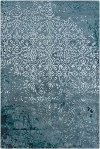 8 x 11 Large Contemporary Teal Blue Rug - Rupec