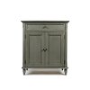 Storm Gray 2 Door and 1 Drawer Accent Cabinet - Avignon-3