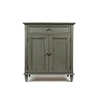 Storm Gray 2 Door and 1 Drawer Accent Cabinet - Avignon-3