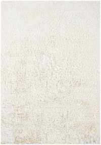 5 x 8 Medium Contemporary White Shag Rug - Naya