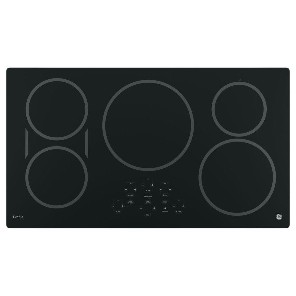 PHP9036DJBB GE Profile 36 Inch Induction Cooktop - Black-3