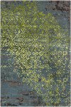 5 x 8 Medium Contemporary Green, Brown and Blue Rug - Rupec