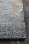 5 x 8 Medium Contemporary Gray, Brown and Blue Rug - Rupec-2