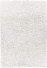 5 x 8 Medium White Shag Rug - Osim