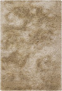 5 x 8 Medium Contemporary Beige Shag Rug - Naya