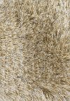 5 x 8 Medium Contemporary Beige Shag Rug - Naya-3