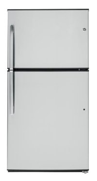 GTE21GSHSS GE 33 Inch 21 Cu. Ft. Top Mount Refrigerator - Stainless Steel