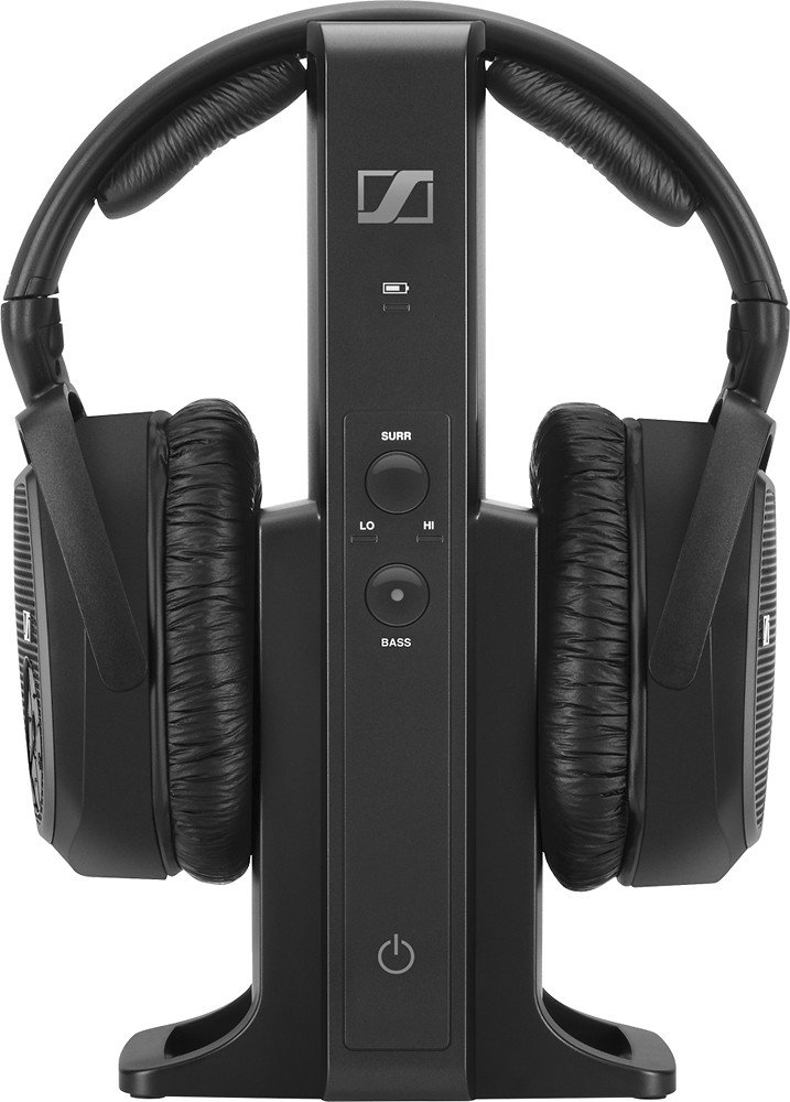 RS175 Sennheiser RS 175 Over-the-Ear Wireless Headphone System - Black-1