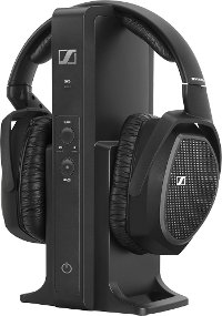 RS175 Sennheiser RS 175 Over-the-Ear Wireless Headphone System - Black-2