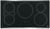 PHP9036SJSS GE Profile Series 36 Inch Induction Cooktop - Black-5