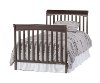 F56201.97 Slate 4-in-1 Convertible Mini-Crib with Mattress - Ashton -2