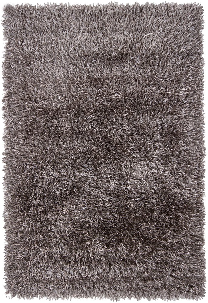 5 x 8 Medium Contemporary Gray Area Rug - Tirish-1