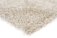 8 x 11 Large Contemporary Silver Shag Rug - Zara-2