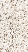 5 x 8 Medium Contemporary White Shag Rug - Zara-2