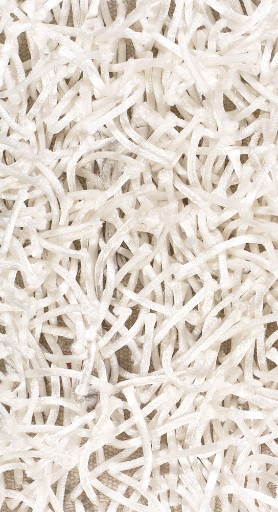 8 x 11 Large Contemporary White Shag Rug - Zara-2