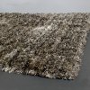 5 x 8 Medium Contemporary Taupe Shag Rug - Savona-2