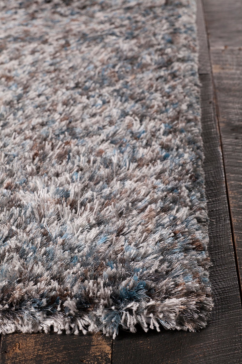 5 x 8 Medium Contemporary Blue-Gray Area Rug - Supros-2