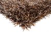 5 x 8 Medium Contemporary Brown & Beige Shag Rug - Iris-2