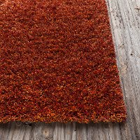 5 x 8 Medium Contemporary Red-Orange Area Rug - Mai-2
