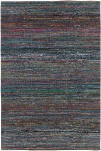 5 x 8 Medium Contemporary Multi-Colored Area Rug - Shenaz