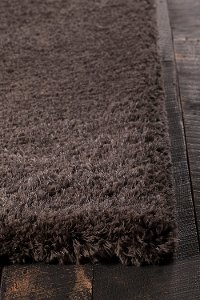 5 x 8 Medium Brown Shag Rug - Osim-2