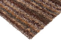 5 x 8 Medium Contemporary Brown, Gray and Tan Area Rug - Kubu -2