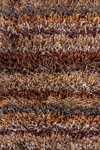 5 x 8 Medium Contemporary Brown, Gray and Tan Area Rug - Kubu -3