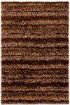8 x 11 Large Contemporary Brown, Gray and Tan Area Rug - Kubu