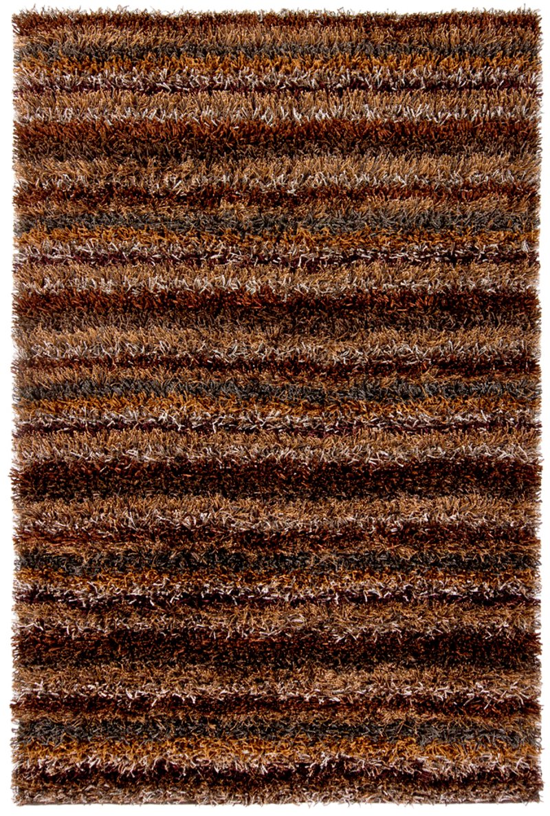 8 X 11 Large Contemporary Brown Gray And Tan Area Rug Kubu