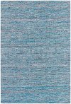 5 x 8 Medium Dhurrie Blue Rug - Shenaz