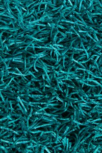 8 x 11 Large Contemporary Blue Shag Rug - Zara-3