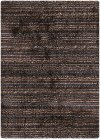 5 x 8 Medium Contemporary Brown Shag Rug - Savona