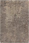 8 x 11 Large Contemporary Gray and Beige Area Rug - Rupec