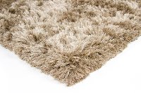 5 x 8 Medium Contemporary Taupe Shag Rug - Celecot-2