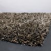 5 x 8 Medium Contemporary Black & Beige Area Rug - Tulip-2