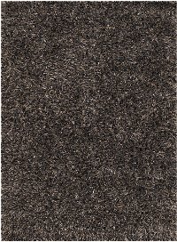 5 x 8 Medium Contemporary Black and Beige Area Rug - Tulip