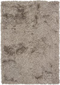 5 x 8 Medium Contemporary Charcoal Gray Shag Rug - Vani