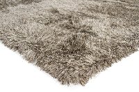 5 x 8 Medium Contemporary Charcoal Gray Shag Rug - Vani-2