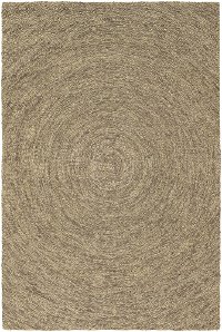 5 x 8 Medium Contemporary Beige & Taupe Area Rug - Galaxy