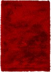 5 x 8 Medium Contemporary Red Shag Rug - Naya