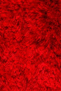 5 x 8 Medium Contemporary Red Shag Rug - Naya-3