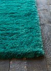 5 x 8 Medium Contemporary Turquoise Blue Shag Rug - Naya-2