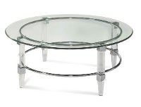 Round Cocktail Table - Cristal