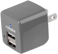 2.4A USB/AC Adapter Wall Charger - Multicolor