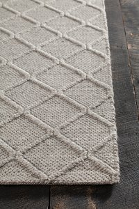 5 x 8 Medium Contemporary Gray Area Rug - Sujan-2
