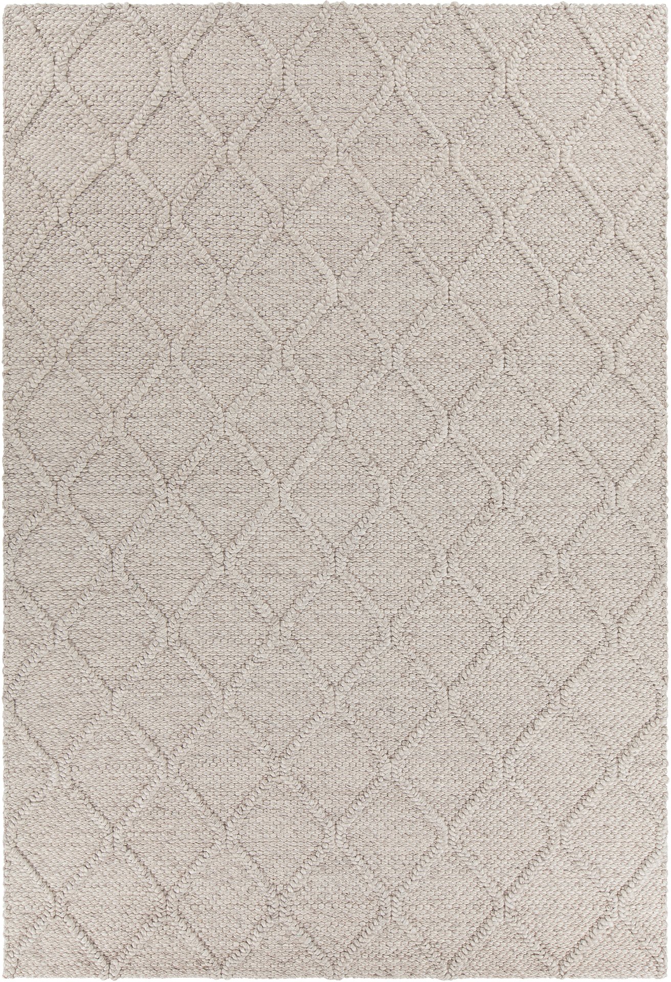 8 x 11 Large Contemporary Gray Area Rug - Sujan-1