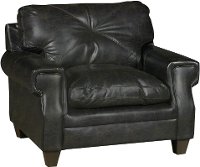 Classic Contemporary Dark Brown Chair - Lucky