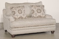 Traditional Mushroom Brown Chair - Milan
